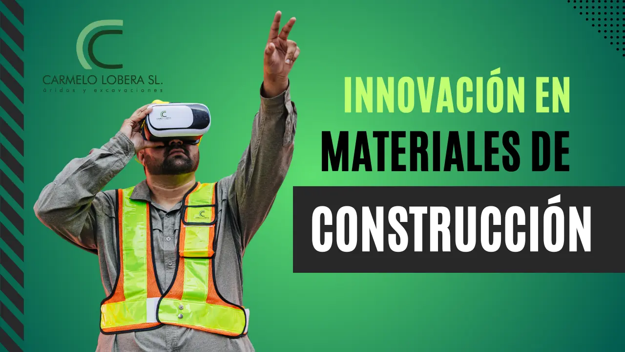 Ejemplos de materiales de construcción innovadores como hormigón autorreparable y grafeno.