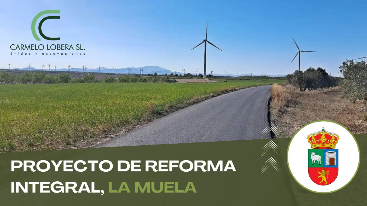 Reforma de la calle Camino de las Banqueras en La Muela por Carmelo Lobera